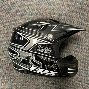 Fox V2 Pilot Moto-X Helmet | Size: Youth Small