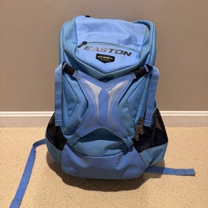Used Easton Ghost Elite NX fast pitch backpack Carolina Blue