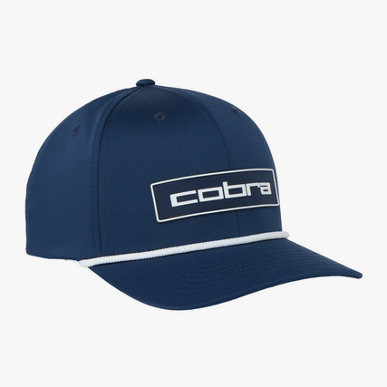 NEW 2026 Cobra Tour Tech Rope Navy Adjustable Snapback Golf Hat/Cap