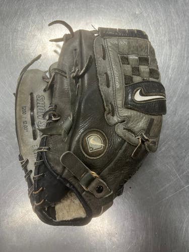 Used Nike SHOW SERIES BB/SB Glove LH Throw Grey 12" 11497-S000155039