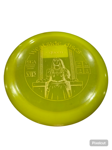 Used Westside QUEEN VIP Disc Golf Driver Yellow 11347-S000262769
