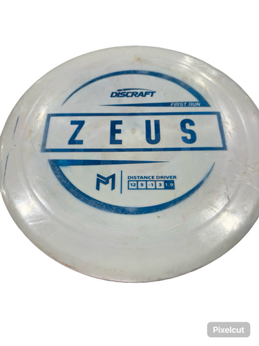 Used Discraft ZEUS Disc Golf Driver White 11347-S000262766
