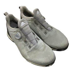 Used Adidas BOOST BOA Mens Golf Shoes Grey Senior 10.5 11347-S000262757
