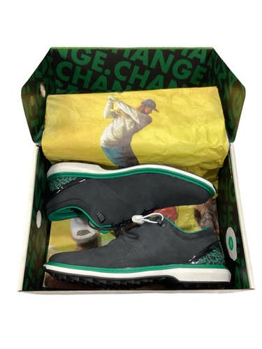 Used Nike JORDAN ADG 4 EASTSIDE GOLF Mens Golf Shoes Black And Green Senior 10 11347-S000262758
