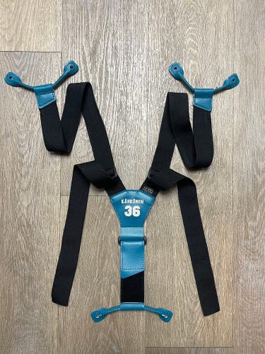Made in Finland Pro Stock Kova Goalie Hockey Pant Suspenders SJS Custom