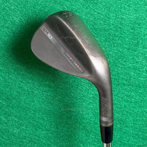 Titleist Vokey SM10 Jet Black 50-12F 50 Gap Wedge Vokey Design Steel Wedge Flex