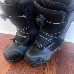Men's Size M 9.5 (W 10.5) Rossignol Alley BOA H4 Snowboard Boots (Used)