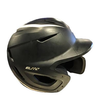 Used Easton ELITE X Batting Helmet No Mask Black One Size 11730-S000069269