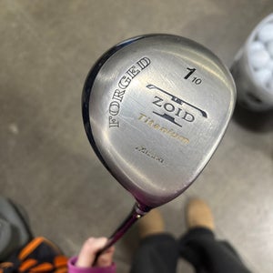 Used Mizuno TZOID TITANIUM Mens Driver RH 10.0 Degree 11605-S000212312