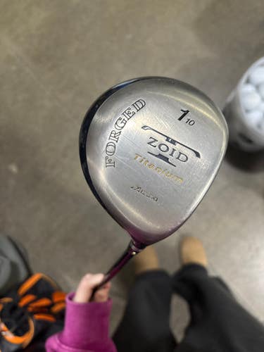 Used Mizuno TZOID TITANIUM Mens Driver RH 10.0 Degree 11605-S000212312