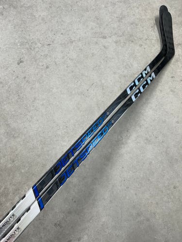 2 PACK 95 Flex P29 Senior CCM JetSpeed FT6 Pro Left Hand Hockey Stick Pro Stock (New)