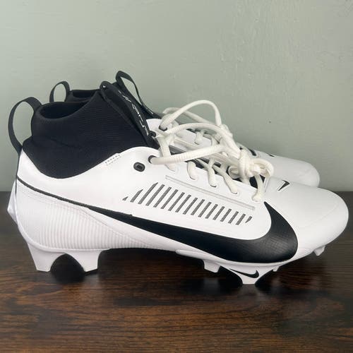 Nike Vapor Edge Pro 360 2 Mens Football Cleats White Black Size 10 FN7759-100