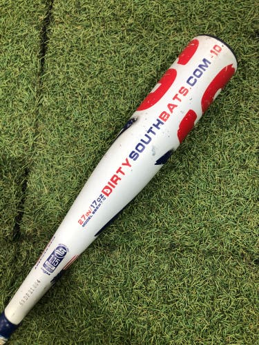 2020 Dirty South Swag Bat USSSA Certified (-10) Composite 17 oz 27" (Used)