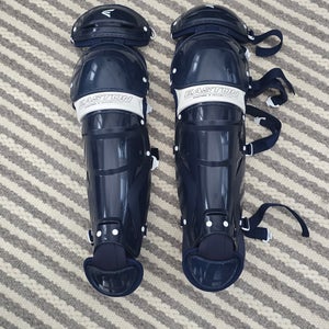 Easton Jen Schro Very Best Catcher's Leg Guards, Navy(New)