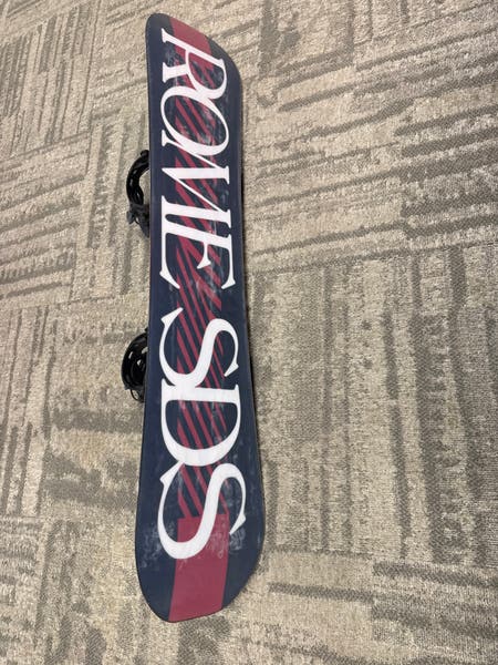 2020 Rome Agent Snowboard With Large Flow Fuse Bindings 151 cm