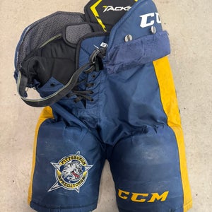CCM Tacks 65c Hockey Pants Team Issued "Pittsburgh Predators" | Junior Small