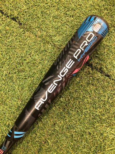 2024 AXE Avenge Pro Hybrid Bat USABat Certified (-10) Hybrid 19 oz 29" (Used)
