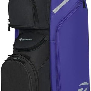 NEW 2026 TaylorMade Cart Lite Violet/Black 14-Way Golf Cart Bag