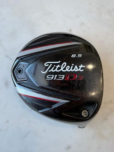 Titleist 913 D3 Driver 8.5 Head Only NICE
