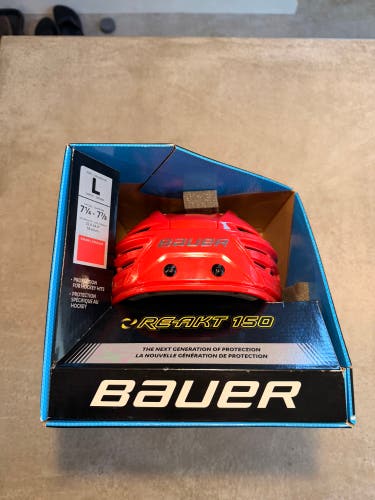 Large Bauer Re-Akt 150 Helmet (New)
