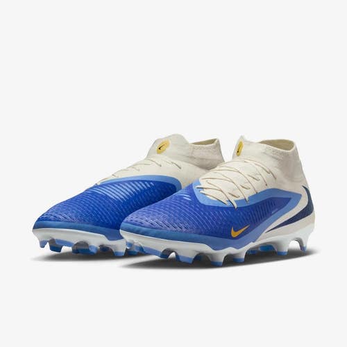 Nike Phantom 6 High Academy HQ2279-400 Men's US 6.5 Blue Football Boots TF9936