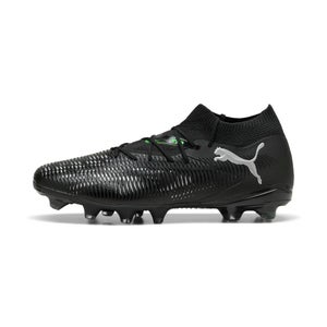Puma Future 8 Match 108140-02 Mens 7.5 Black Silver FG/AG Football Cleats TF9825