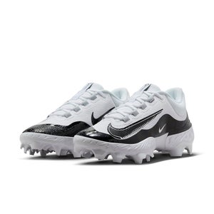 Nike Alpha Huarache Elite 4 Low MCS FD6255-101 Mens White Baseball Cleats TF9908