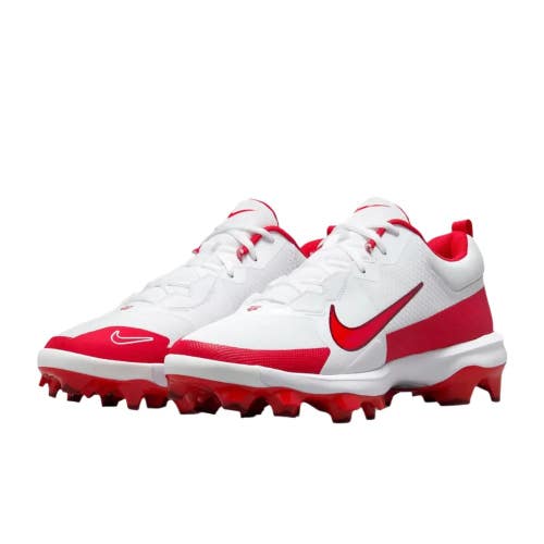 Nike Force Trout 9 Pro MCS FZ0915-104 Men's 12 White Red Baseball Cleats TF9883