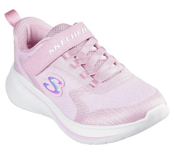 Skechers WAVE 92 303557L-LTPK Sneaker Kids US 11 Light Pink Casual Shoes ZAP1457