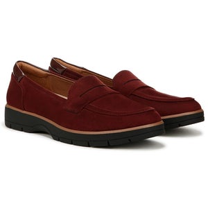 Dr. Scholl's Nice Day I6337F1602 Loafer Women's US 11 Red Slip On Shoes ZAP1483