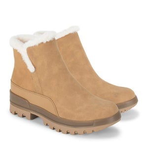 Baretraps Noemi Boots Women's US 9 Cognac Faux Shearling Winter Booties ZAP1852