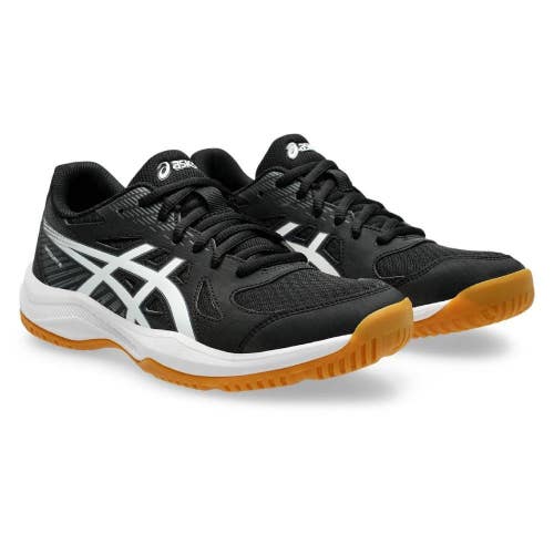 Asics Upcourt 6 1072A107-001 Sneaker Womens US 10 Black Volleyball Shoes ZAP1306