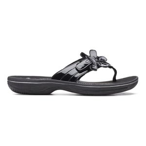 Cloudsteppers By Clarks Brinkley Flora 26160693 Sandals Women's 7 Black ZAP1351