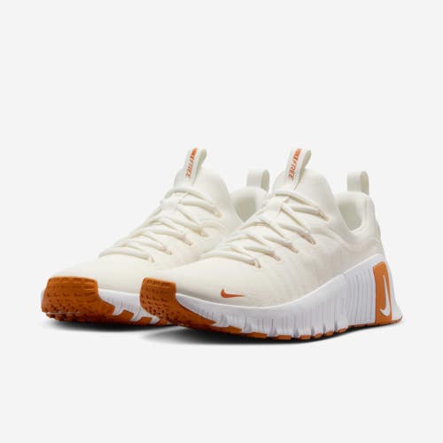 Nike Free Metcon 6 FJ7126-103 Sneakers Womens US 6.5 Ivory Workout Shoes DWA3772