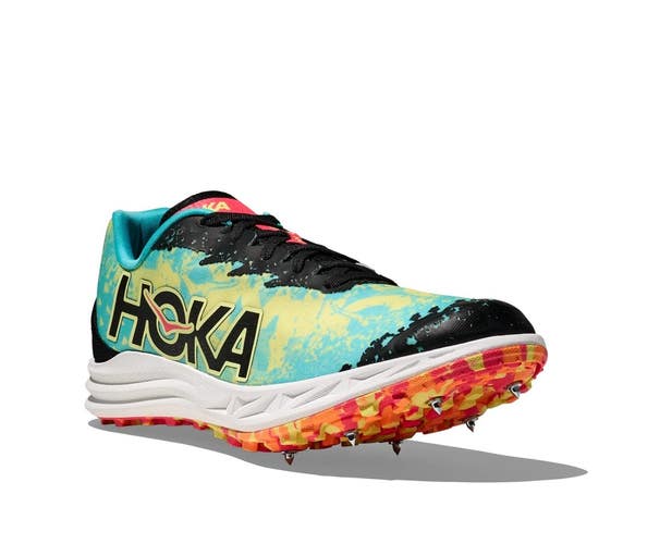 Hoka One One Crescendo XC 1141272-CYZ Womens US 7.5 Multi Running Spikes DWA3799