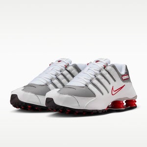 Nike Shox NZ 378341-104 Sneakers Men's White Sport Red Running Shoes DWA3737