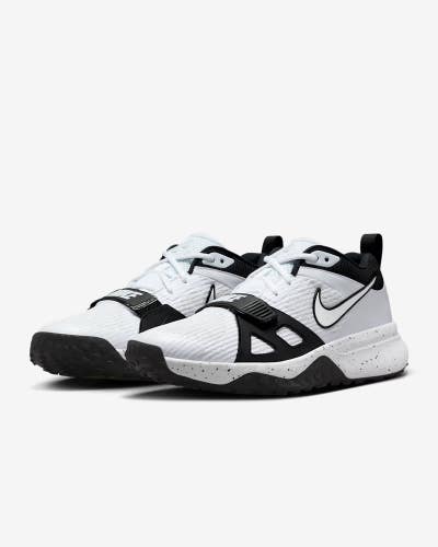 Nike Air Zoom Diamond Elite Turf DZ0503-104 Men's Black Baseball Shoes DWA3628