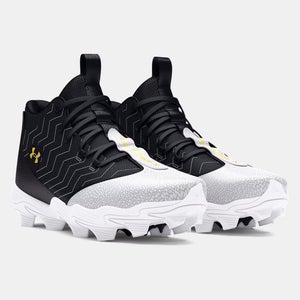 Under Armour Harper 9 RM 3027442-001 Men's US 15 Black Baseball Cleats DWA3853