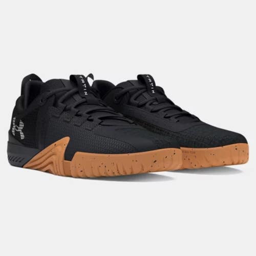 Under Armour TriBase Reign 6 3027342-001 Men's 11 Black Training Shoes RHS7274