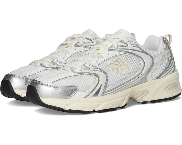 New Balance 530 U530ESB Sneaker Men's US 7 Silver Metallic Running Shoes RHS7411