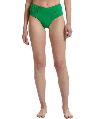 Becca Color Code Bikini Bottom Women's Small Emerald Ashlyn French Cut JZZ668