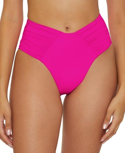 Becca Color Code Bikini Bottom Women's S Azalea Ashlyn French Cut Ruched JZZ670