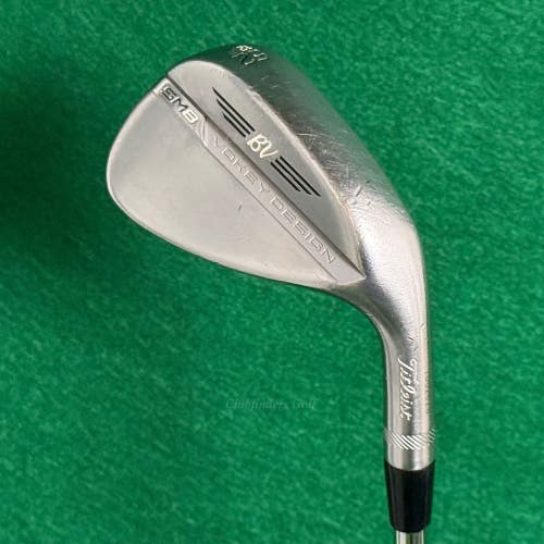 Titleist Vokey SM8 Chrome 52-12F 52 Gap Wedge Factory Stepped Steel Wedge Flex