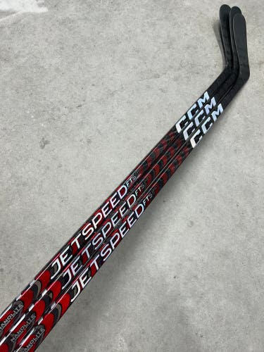 3 PACK 90 Flex P29 Senior CCM JetSpeed FT5 Pro Left Hand Hockey Stick Pro Stock NHL (New)