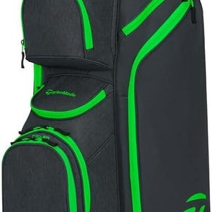 NEW 2026 TaylorMade Cart Lite Grey/Neon Green 14-Way Golf Cart Bag