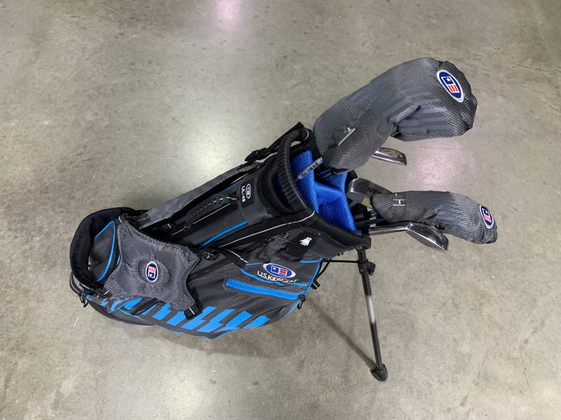 US Kids Ultralight 48 Club Set Driver 4H 6-8+PW Putter Bag Graphite Junior RH