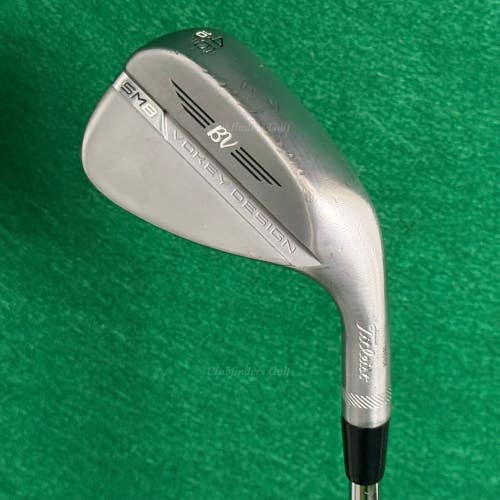 Titleist Vokey SM8 Chrome 46-10F 46 Pitching Wedge Stepped Steel Wedge Flex
