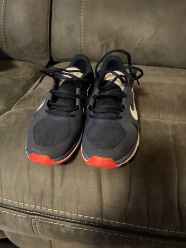 Blue Men's Size M 11.0 (W 12.0) Adult Nike Free Run Shoes (Used)