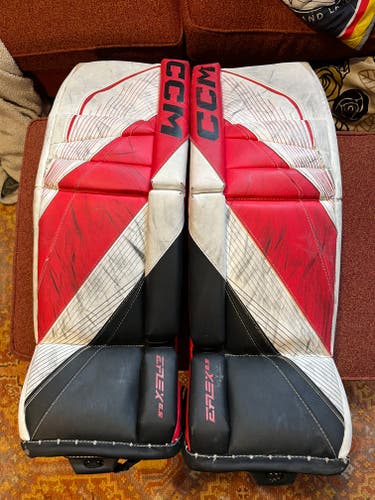 28" CCM EFlex 6.5 Goalie Leg Pads (Used)