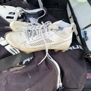 Men's Size M 10.0 (W 11.0) Adult Nike Vapor edge pro 360 Cleats (Used)